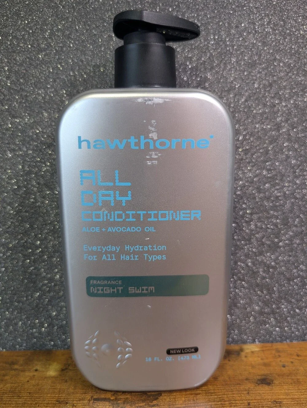 Hawthorne All Day Conditioner Night Swim Aloe Avocado Oil 16 oz